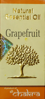 Эфирное натуральное масло Грейпфрут, Шри Чакра, Индия, 10 мл. -5