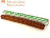 Тибетское травяное медицинское благовоние, 25см. Pure Tibetan Herbal Medicine incense.