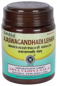 Аджасвагандади Лехьям Коттакал, 500г. Ajaswagandhadi Lehyam Kottakal 500g