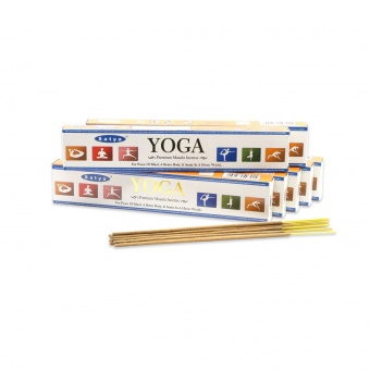 Сатья премиум благовония Йога,15г. Satya Premium Masala Incense Joga.