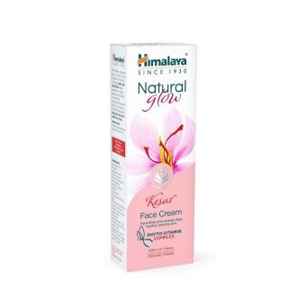NATURAL GLOW Kesar Face Cream, Himalaya (Крем для лица НАТУРАЛЬНОЕ СИЯНИЕ, с Шафраном и УФ-фильтрами, Хималая), 50 грамм  -5