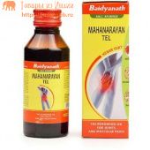 Маханараян масло для суставов, Бадьянатх, 100мл, Mahanarayan Tel Baidyanath.