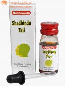 Шадбинду масляные капли, Байдьянатх, 25мл. Shadbindu Tail Baidyanath.