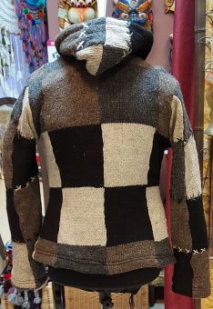 Куртка из шерсти яка (100%) на флисовой подкладке, размер S, Непал. -5