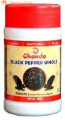 Перец Черный Горошек, 100г.  Black Pepper Whole Chanda. Индия.
