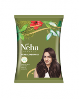 Хна натуральнаядля волос, обогащенная травами 20г. НЕХА, Neha Herbal Henna natural. -5