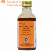 Дханвантарам Тайлам, противовоспалительное и омолаживающее массажное масло, 200 мл, производитель Коттаккал Аюрведа; Dhanvantaram Tailam, 200 ml, Kottakkal Ayurveda
