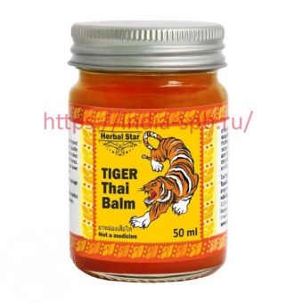 Тигровый Тайский бальзам, Банна, 50г. Tiger Thai Balm Banna. -5
