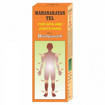 Маханараян масло для суставов, Бадьянатх, 100мл, Mahanarayan Tel Baidyanath. -5