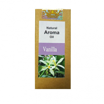 Ароматическое масло Ваниль, Шри Чакра,10мл. Natural Aroma Oil Vanille, Shri Chakra.