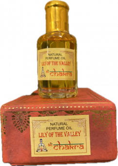 Масло духи  LILLY OF THE VALLEY  Ландыш Chakra Perfume oil 10 мл  -5