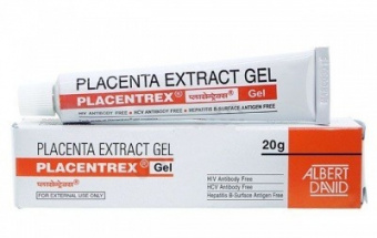  Плацентрекс гель, омолаживающий, 20г. Placenta extract gel.