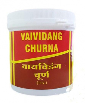 Вайвиданга чурна средство, Вьяс , 100г.  Vaividanga churna Vyas Farm. 