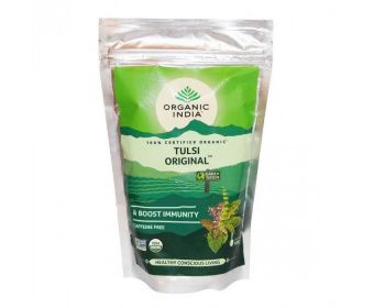 Тулси чай Оригинальный, Tulsi Original Tea Organic India, 100 гр -5