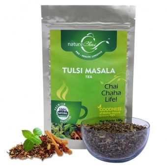 Чай Туласи Масала Nature Chai, 100 г. Индия. -5