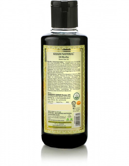 Кхади масло для волос «18 трав», 210мл. Khadi, 18 Herbs Herbal Hair Oil    -5
