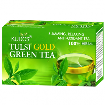 Зеленый чай Тулси Голд – Лучший антиоксидант 25 пакетиков -5