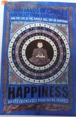 Полотно Будда (серый) Happiness, хлопок, 2,1х1,35 м