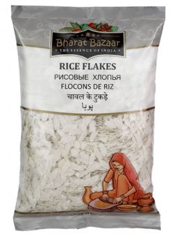 Рисовые хлопья Bharat Bazaar Rice Flakes 300 г. -5