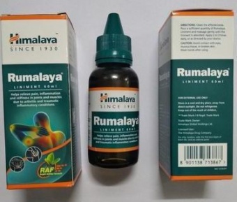 Румалая масло  для лечения суставной боли, Хималая,60мл. Himalaya Rumalaya oil. -5