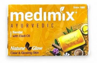 Медимикс мыло с Сандалом и маслом Элади, 125гр. Индия. Medimix Sandal soap.