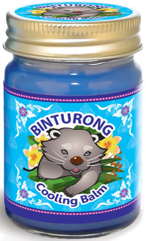 Бинтуронг синий охлаждающий бальзам с эвкалиптом, 50мл. Binturong 