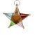 Подсвечник "Фонарь Звезда" Красочный подсвечник в форме звезды, с цепочкой и крючком