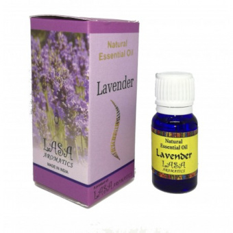 Эфирное натуральное масло Лаванды, 10мл. Natural Essential Oil Lavender. -5
