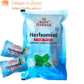 Леденцы Гербоминт с тулси и солодкой Herbomint Baps Amrut 20 шт от кашля