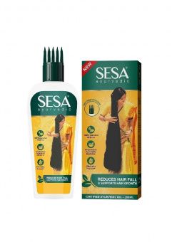 Сеса аюрведическое масло для волос, 100 мл. Sesa oil.(Сеса). -5