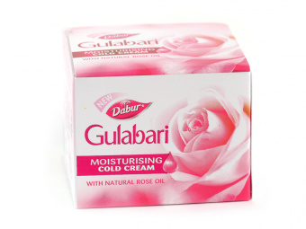 Дабур увлажняющий крем для лица с маслом Розы, 30г. Dabur Gulabari Cream. 
