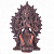 Будда Майтрея, керамика, 14см.