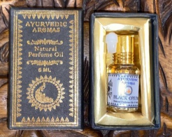 Масляные духи Черный Опиум, ролик, 5мл. Ayurvedic Aromas natural perfume Oil Black Opium.. -5
