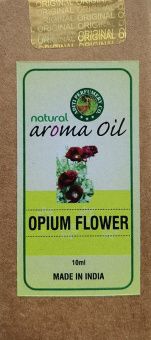 Ароматическое масло Цветы Мака(Опиума), ,10мл. Natural Aroma Oil OPIUM FLOWER Aditi Perfumery. -5