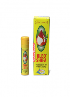 Масло для снятия болей , различного характера Oleo Shifa Medicatad oil with Kalonji 8мл