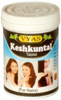 Кешкунтал средство для роста волос, Вьяс, 100 шт. Keshkuntal, Vyas. -5