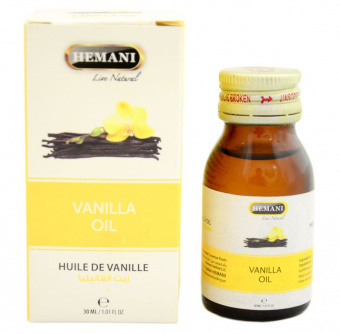 Хемани масло Ванили, 30 мл. Hemani Vanilla oil.